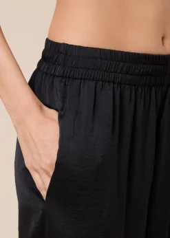 Glänzende Palazzohose