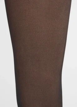 Halbtransparente Thermostrumpfhose