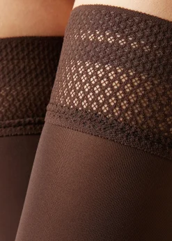 Halterlose Strümpfe 50 Denier Soft Touch
