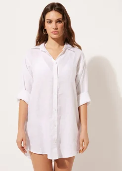 Hemdkleid aus Leinen