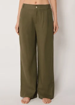 Hose aus Leinen und Viskose