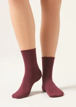 Knöchelsocken aus Baumwolle ohne Gummi