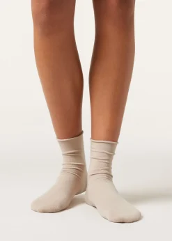 Knöchelsocken aus Baumwolle ohne Gummi
