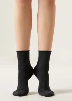 Knöchelsocken aus Baumwolle ohne Gummi