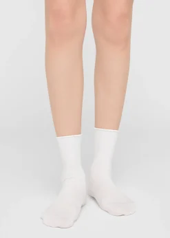 Knöchelsocken aus Baumwolle ohne Gummi