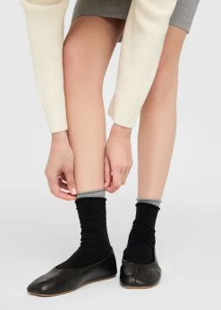 Knöchelsocken aus Baumwolle ohne Gummi