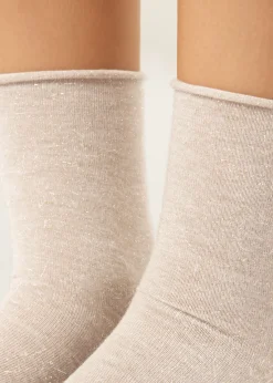 Komfort-Socken mit Kaschmir