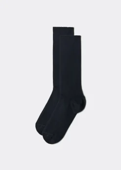 Kurze Baumwollsocken für Herren ohne Rand