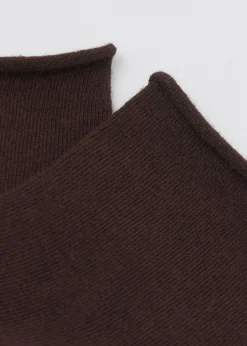 Kurze Baumwollsocken ohne Rand