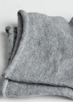 Kurze Baumwollsocken ohne Rand