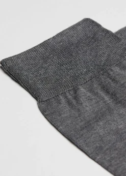 Kurze Herrensocken mit Fil d‘Ecosse