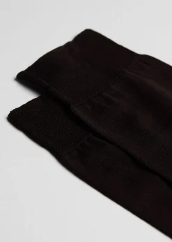 Kurze Herrensocken mit Fil d‘Ecosse