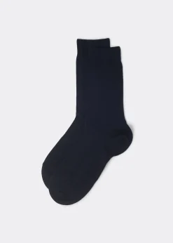 Kurze Herrensocken mit Kaschmir