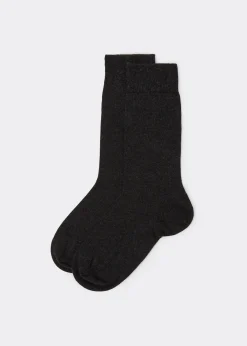 Kurze Herrensocken mit Kaschmir
