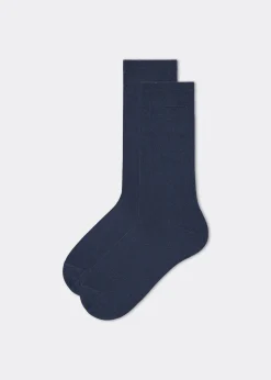Kurze Herrensocken mit Kaschmir