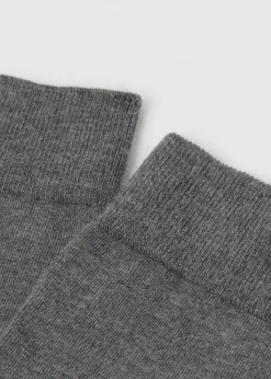 Kurze Herrensocken mit Kaschmir