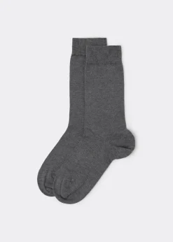Kurze Herrensocken mit Kaschmir