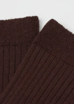 Kurze Socken mit Cashmere