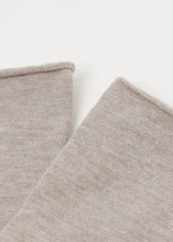 Kurze Socken mit Cashmere