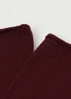 Kurze Socken mit Cashmere