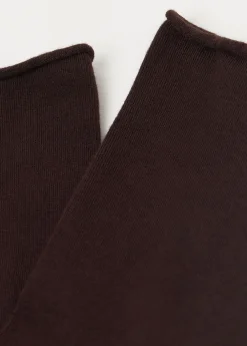 Kurze Socken mit Cashmere