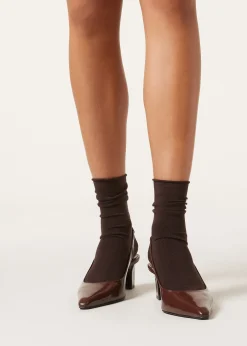 Kurze Socken mit Cashmere