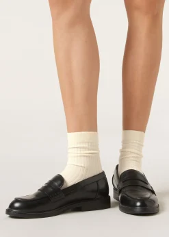 Kurze Socken mit Cashmere