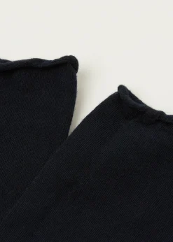 Kurze Socken mit Cashmere