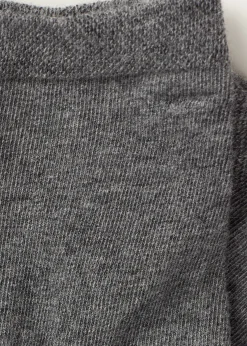 Kurze Socken mit gemustertem Rand