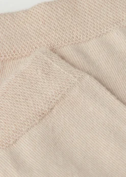 Kurze Socken mit gemustertem Rand