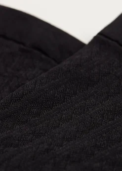Kurze Socken mit Rautenmuster