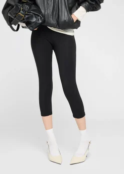 Kurze Socken mit Rippstrick