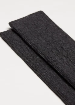 Kurze Socken mit Wolle und mit Kaschmir