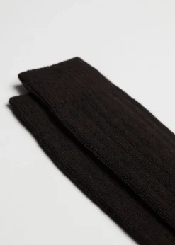 Kurze Socken mit Wolle und mit Kaschmir