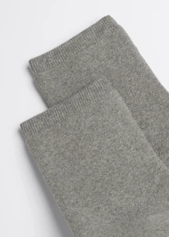 Kurzsocken aus Thermo-Baumwolle