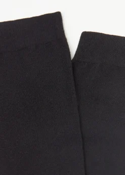 Lange Socken mit Cashmere