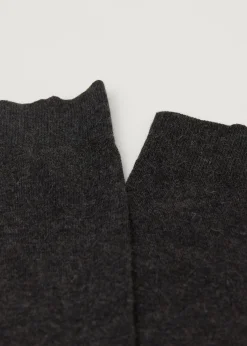 Lange Socken mit Cashmere