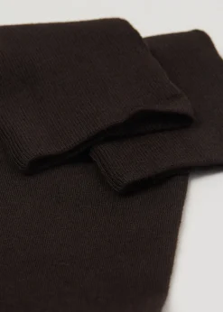 Lange Socken mit Kaschmir