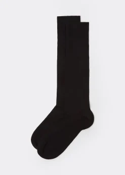 Lange Socken mit Kaschmir