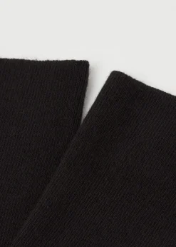 Lange Socken mit Kaschmir