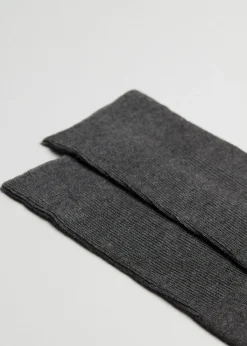 Lange Socken mit Kaschmir