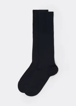 Lange Socken mit Kaschmir