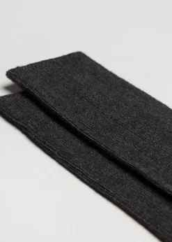 Lange Socken mit Wolle und mit Kaschmir