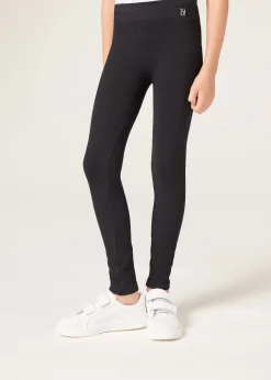 Leggings in Rippstrick für Mädchen