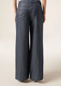 Palazzo-Jeans Ultralight Glitter