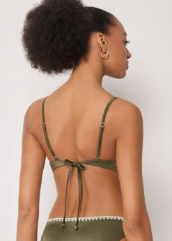 Push-up-Bikinioberteil mit Polsterung Refined Shine