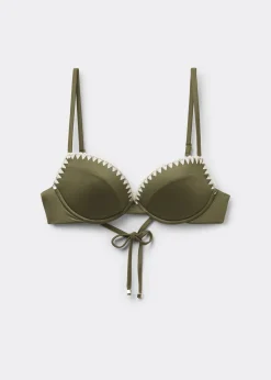 Push-up-Bikinioberteil mit Polsterung Refined Shine