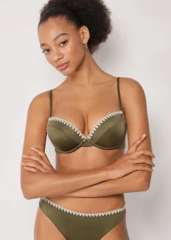 Push-up-Bikinioberteil mit Polsterung Refined Shine