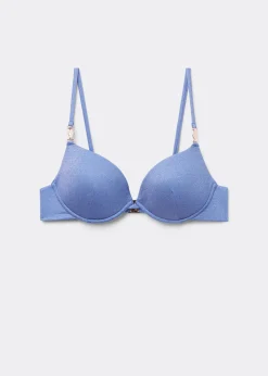 Push-up-Bikinioberteil mit Wattierung Golden Glow
