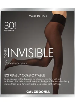 Semi-blickdichte Strumpfhose Invisible Matt 30 Denier